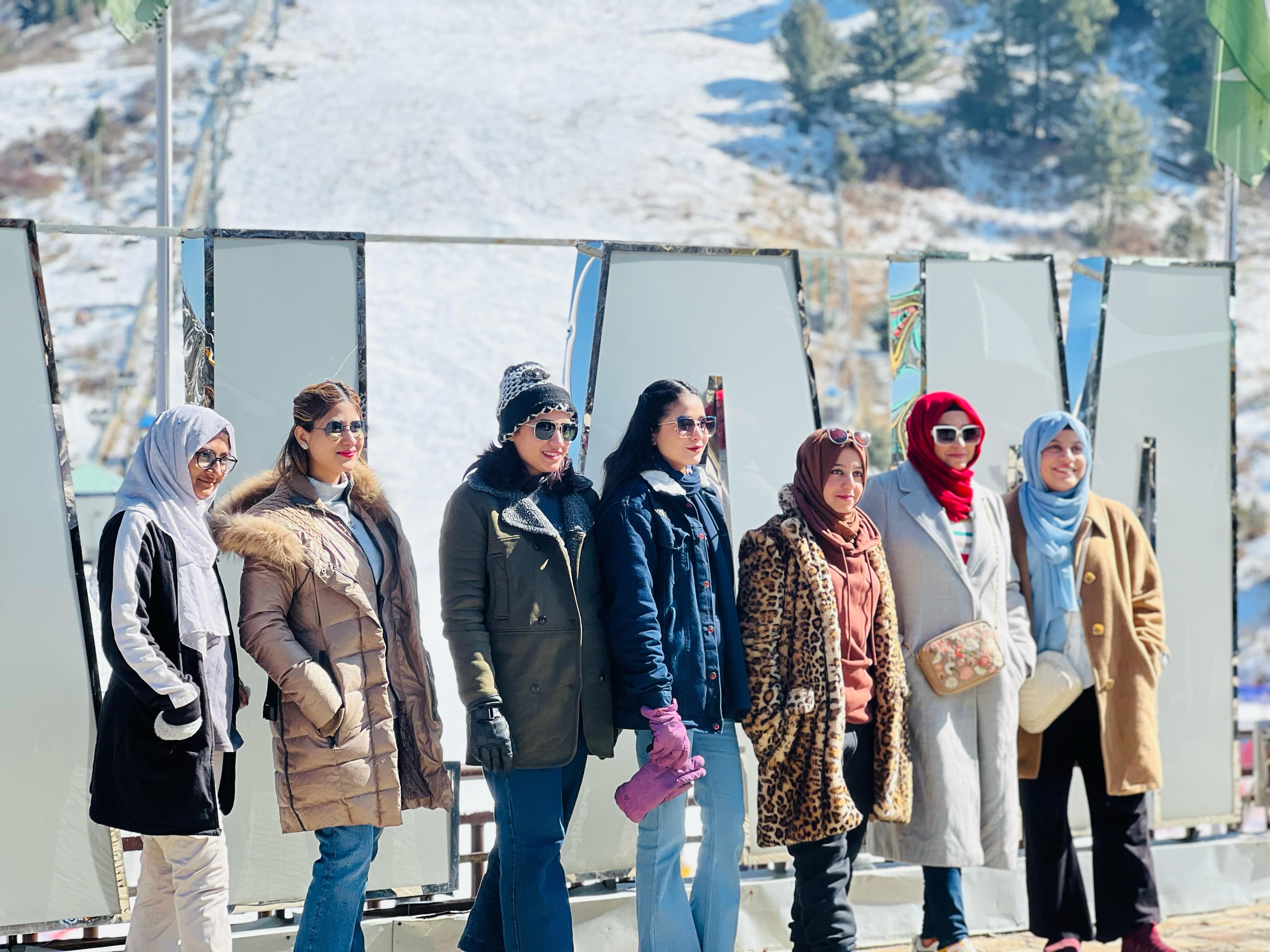 Winter Smiles in the Mountains