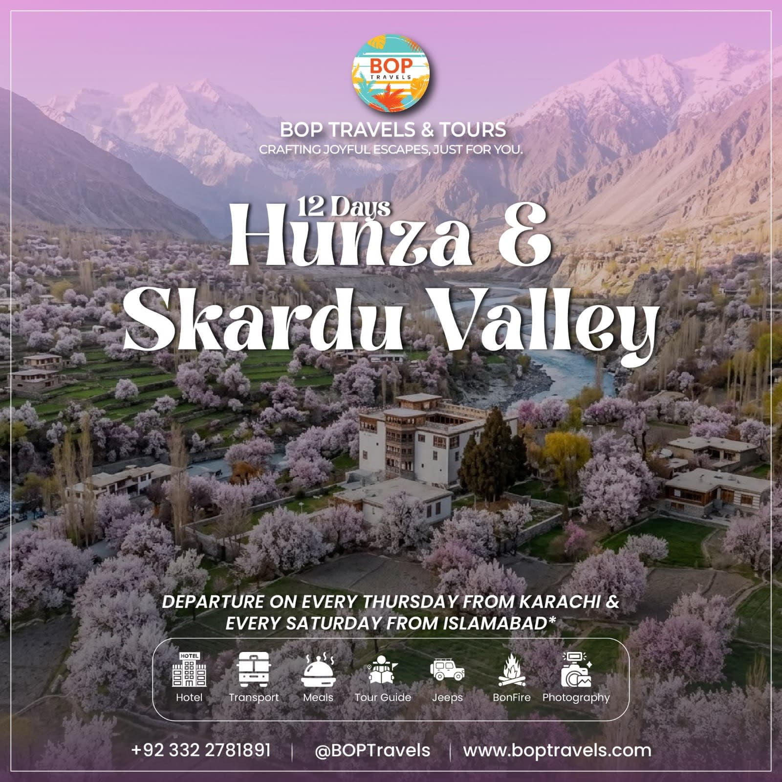 12 Days Hunza & Skardu