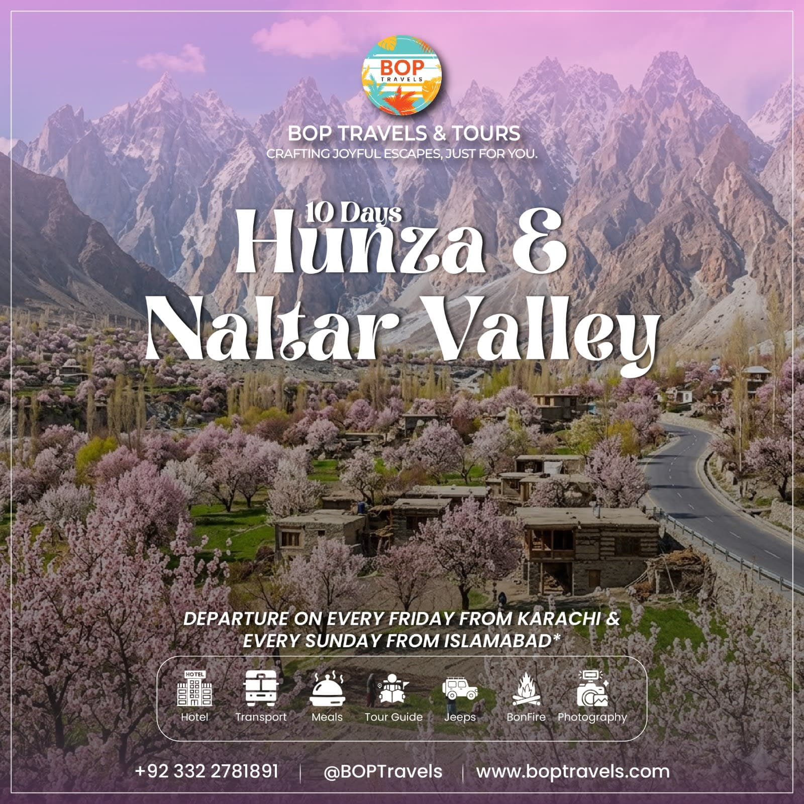 10 Days Hunza & Naltar