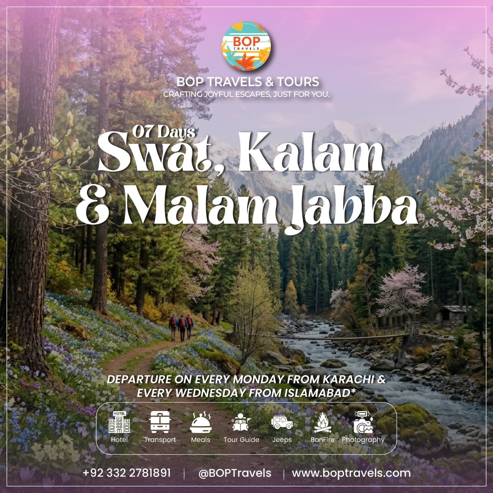 7 Days Swat, Kalam & Malam Jabba
